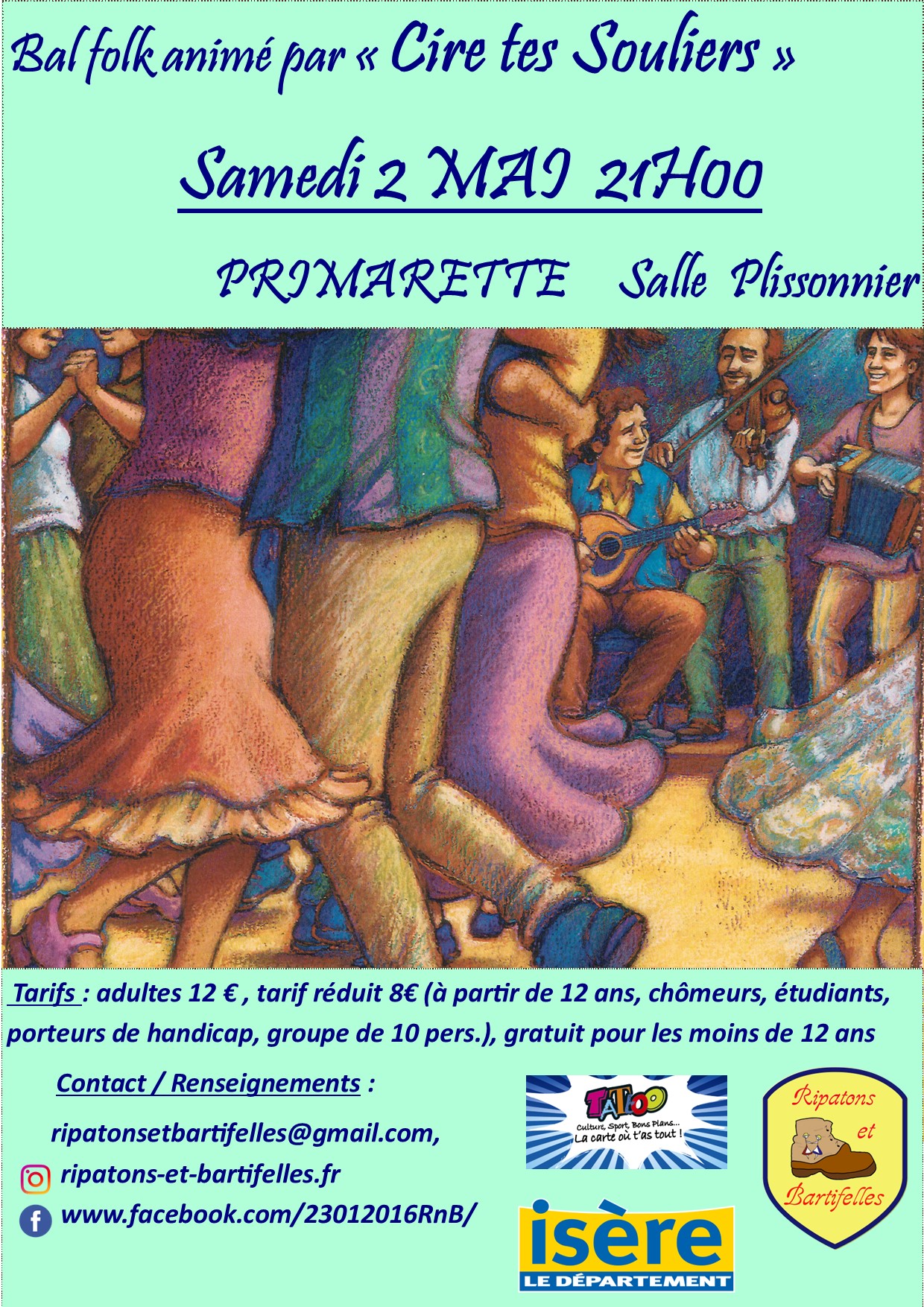 Affiche bal folk 2026